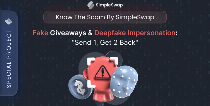 Synthetic giveaways — SimpleSwap Know Scam cover